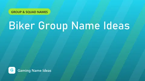 Biker Group Name Ideas