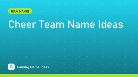 Cheer Team Name Ideas