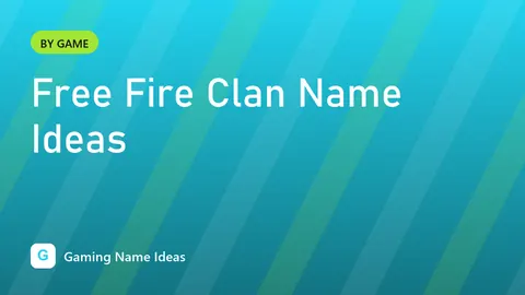Free Fire Clan Name Ideas