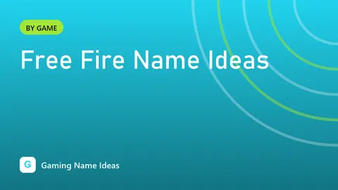 Free Fire Name Ideas