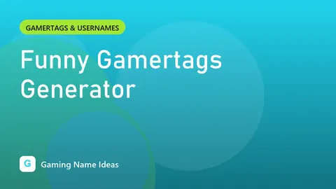 Funny Gamertags Generator