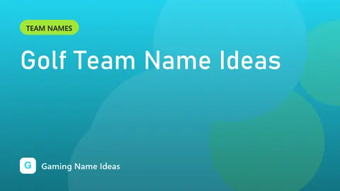 Golf Team Name Ideas