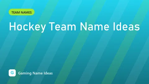 Hockey Team Name Ideas