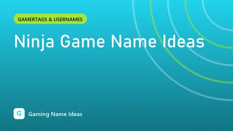 Ninja Game Name Ideas