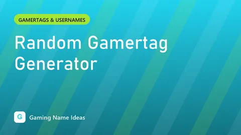 Random Gamertag Generator