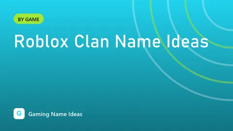 Roblox Clan Name Ideas
