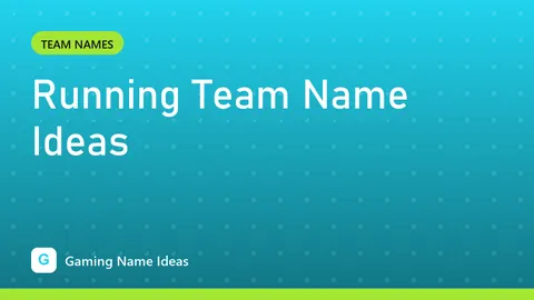 Running Team Name Ideas