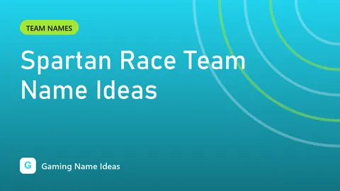 Spartan Race Team Name Ideas
