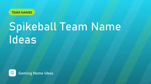 Spikeball Team Name Ideas