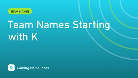 Team Names Starting with K