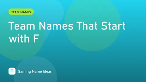 Team Names That Start with F