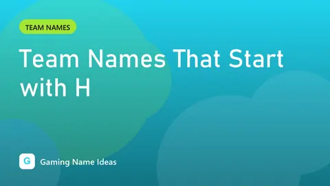 Team Names That Start with H