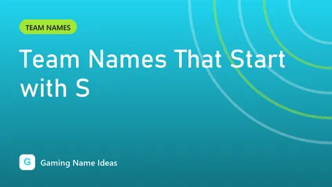 Team Names That Start with S